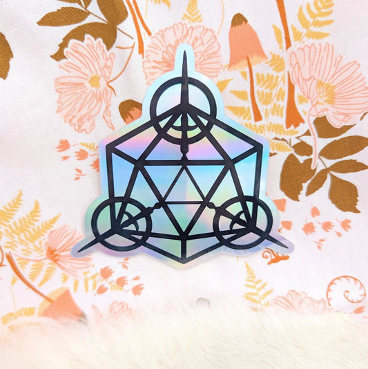 Fennek and Finch Shiny Holographic Sticker (1 of 4 Options) - The Fourth Place