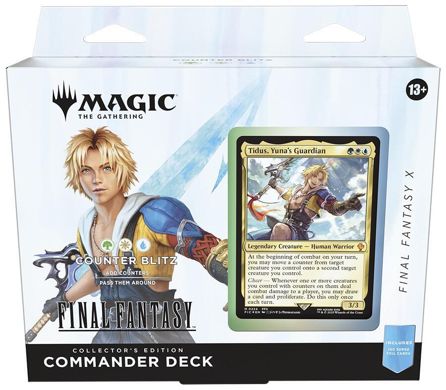 Final Fantasy X Counter Blitz - Collector's Edition - Final Fantasy Commander Deck - The Fourth Place