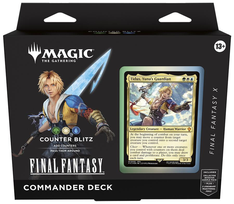 Final Fantasy X Counter Blitz - Final Fantasy Commander Deck - The Fourth Place