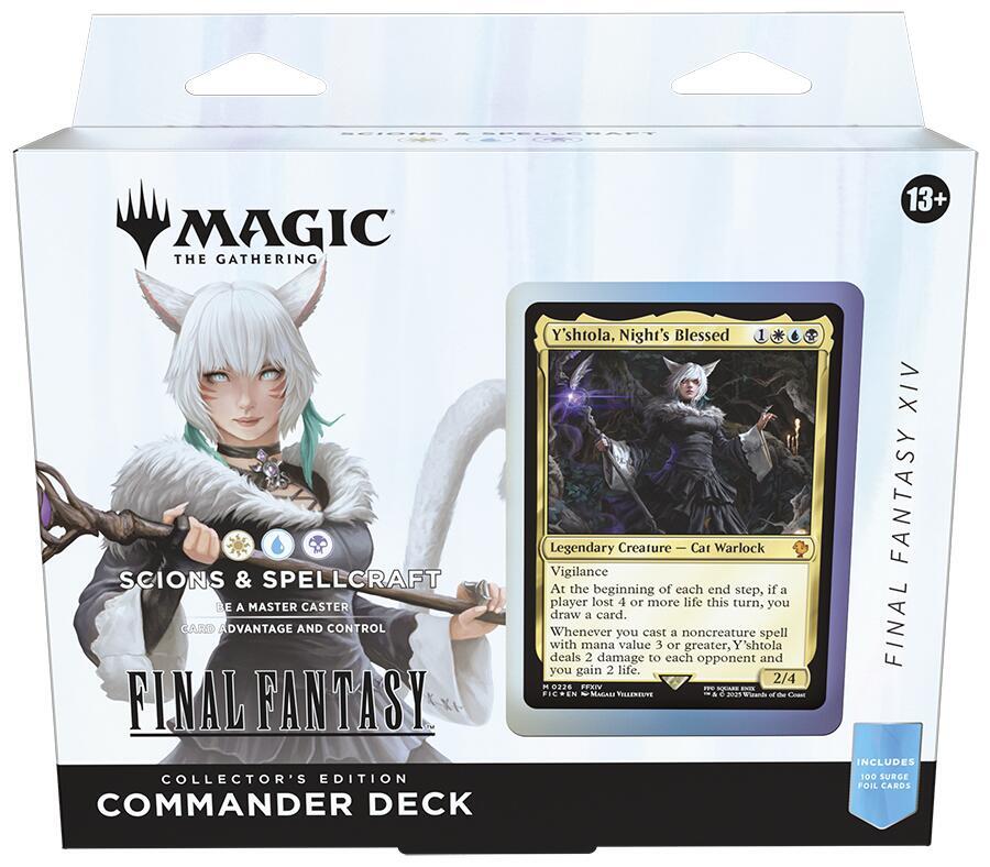Final Fantasy XIV Scions & Spellcraft - Collector's Edition - Final Fantasy Commander Deck - The Fourth Place Final Fantasy XIV Scions & Spellcraft - Collector's Edition - Final Fantasy Commander Deck - The Fourth Place