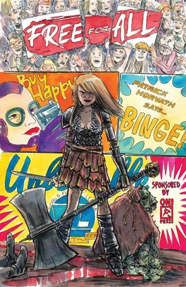 Free For All 1 (One Shot) Cover B Matt Kindt - The Fourth Place