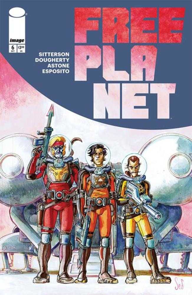 Free Planet 6 Cover A Jed Dougherty - The Fourth Place