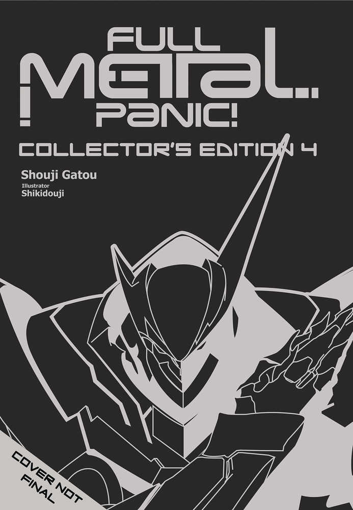 Full Metal Panic Collectors Edition Light Novel Hardcover 10 - 12 - The Fourth Place