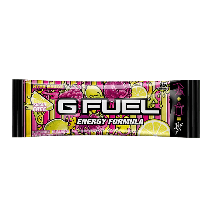 G Fuel Hype Sauce Energy - Raspberry Lemonade - The Fourth Place