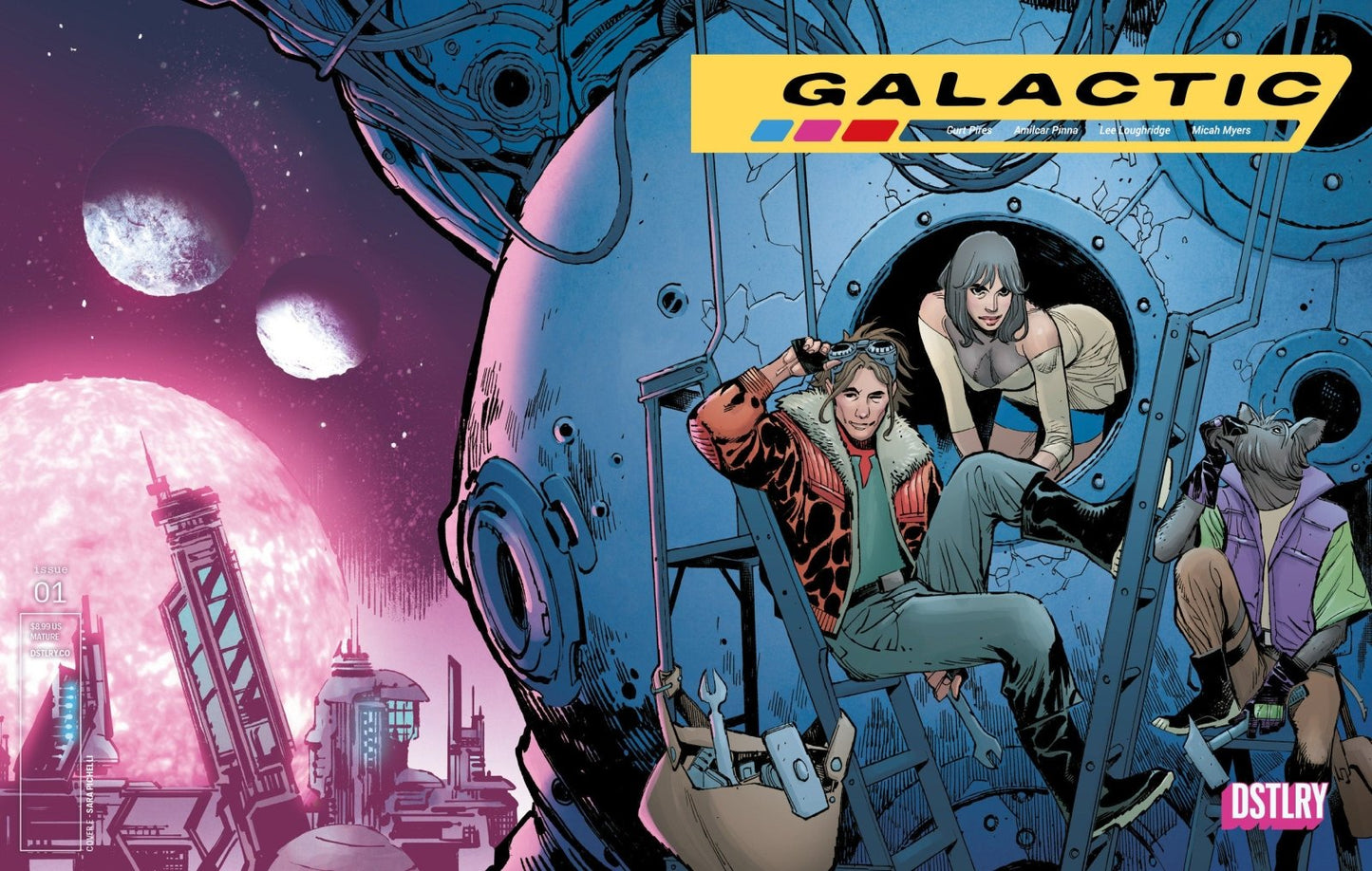 Galactic 1 Cover E Sara Pichelli Variant - The Fourth Place