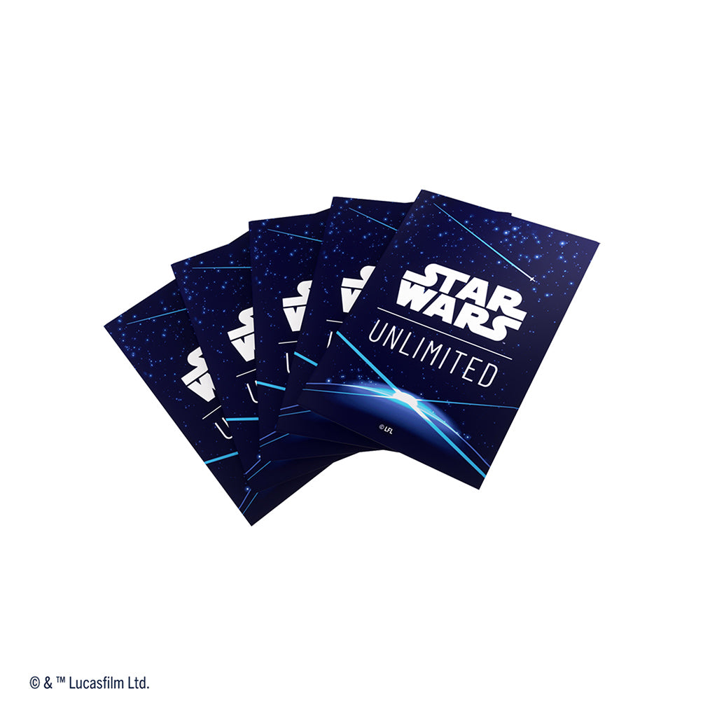 Blue Card Back Art Sleeves - Star Wars: Unlimited