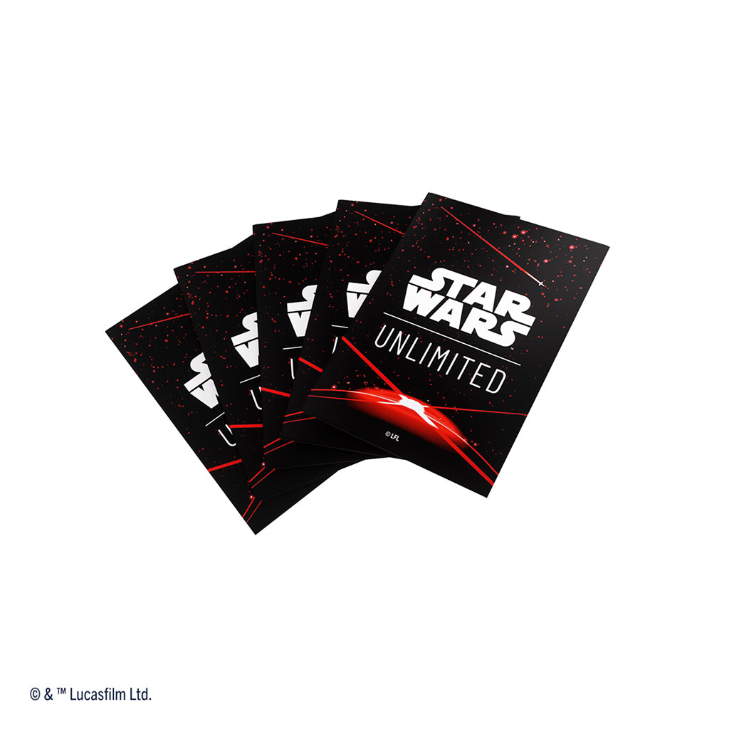 Red Card Back Art Sleeves - Star Wars: Unlimited