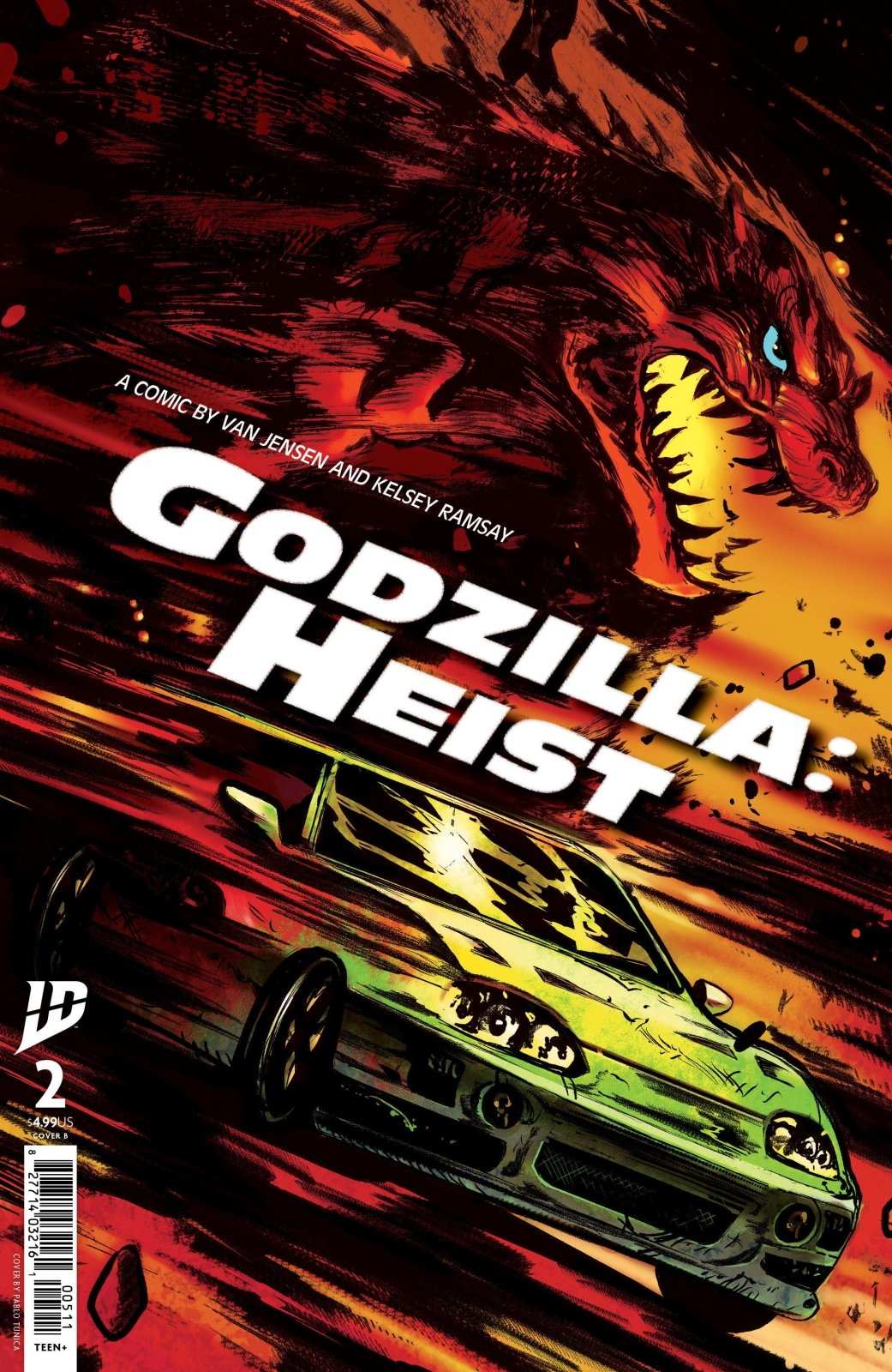 Godzilla: Heist 2 Variant B (Tunica Movie Poster Variant) - The Fourth Place