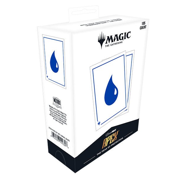 Island Apex Deck Protector Sleeves - Mana 8 Series (105ct) - The Fourth Place