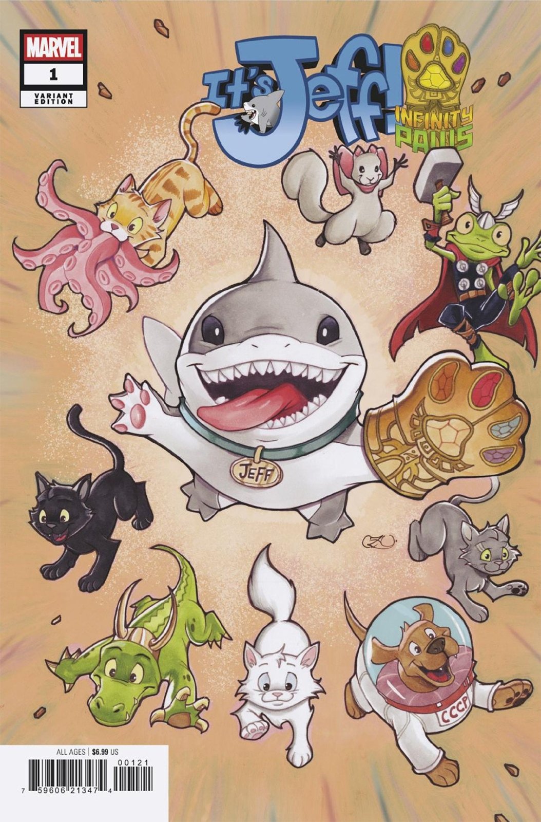 It'S Jeff: Infinity Paws 1 Chrissie Zullo Variant - The Fourth Place