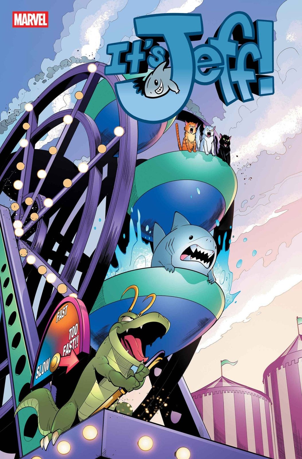 It's Jeff & Other Marvel Tails 1 Bob Quinn Variant - The Fourth Place