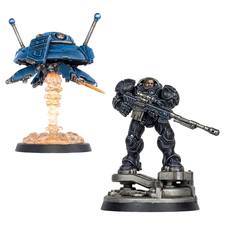 StarCraft Tabletop Miniatures Game: Terran - Jim Raynor Hero Expansion Set