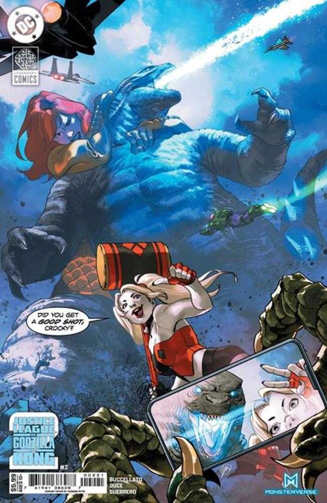 Justice League vs Godzilla vs Kong 2 2 (Of 7) Cover B Yasmine Putri Card Stock Variant - The Fourth Place