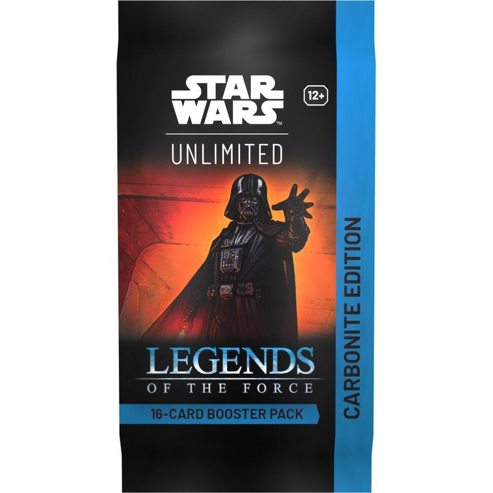 Star Wars Unlimited - Legends of the Force - Carbonite Booster Pack Star Wars Unlimited - Legends of the Force - Carbonite Booster Pack