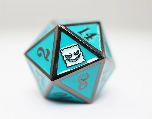 Lost Tome of Monsters Volume 2 Unique Encounters: Gelly Cube Pack (Pinature, Metal d20, and card) - The Fourth Place