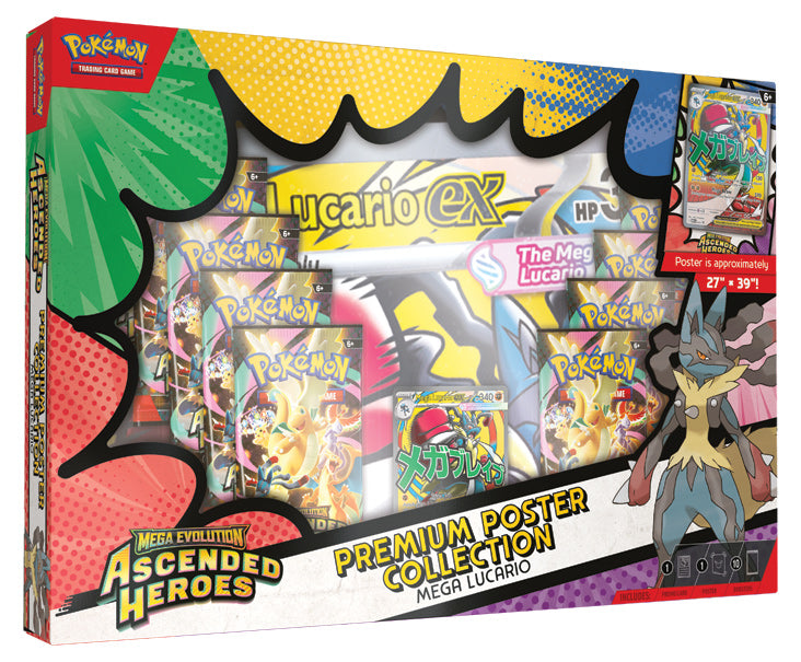 Mega Lucario Premium Poster Collection - Pokémon TCG