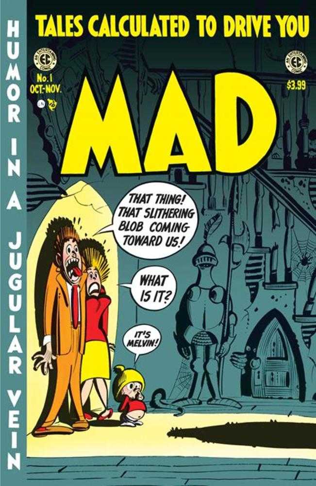 Mad Magazine #1 Facsimile Edition Cover A Harvey Kurtzman - The Fourth Place