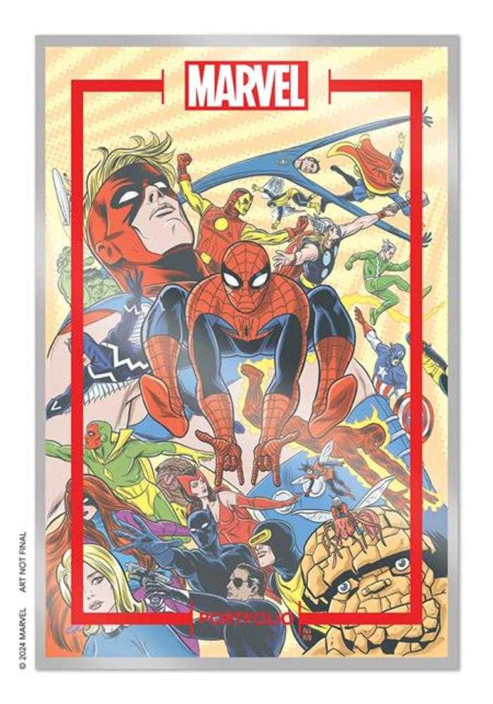 Marvel Portfolio Of Michael Allred Marvel Universe 12 Print Set - The Fourth Place