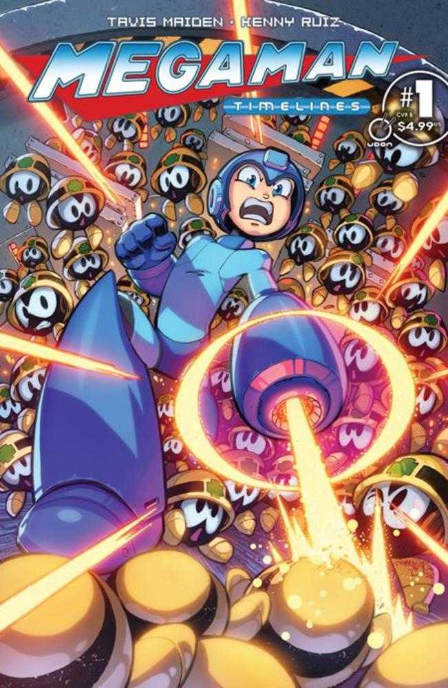 Mega Man Timelines 1 (One Shot) Cover B Jon Sommariva Variant - The Fourth Place