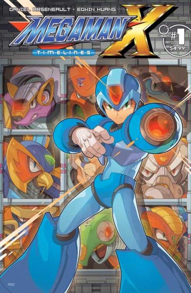 Mega Man X Timelines 1 (One Shot) Cover A Edwin Huang Previously Foc'D On 5/5/2025 - The Fourth Place
