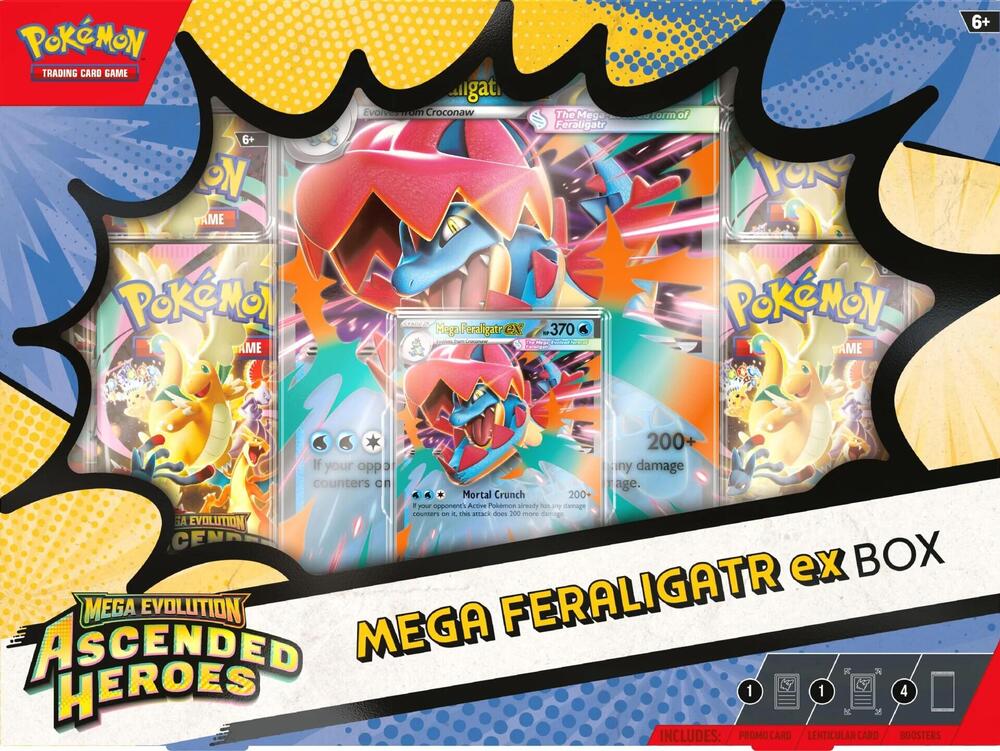 Mega Feraligatr ex Box - Pokemon TCG