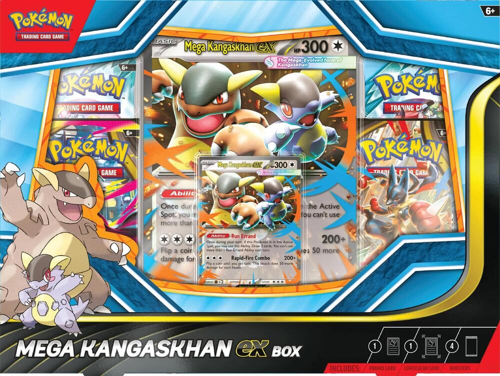 Mega Kangaskhan ex Box - Pokemon TCG