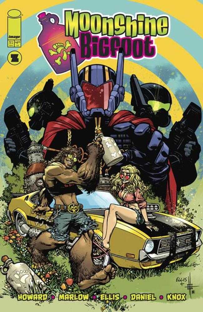 Moonshine Bigfoot 1 (Of 4) Cover A Zach Howard & Nelson Daniel - The Fourth Place