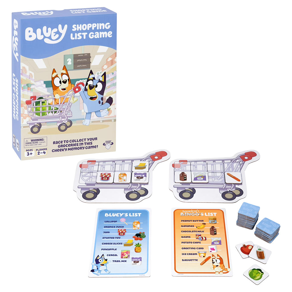 Bluey: Shopping List Game
