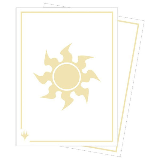 MTG Apex Deck Protector Sleeves: Mana 8 - Plains (105ct) - The Fourth Place