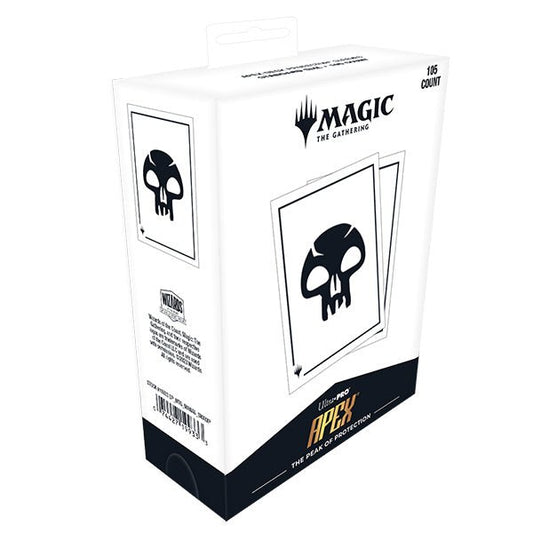 MTG Apex Deck Protector Sleeves: Mana 8 - Swamp (105ct) - The Fourth Place