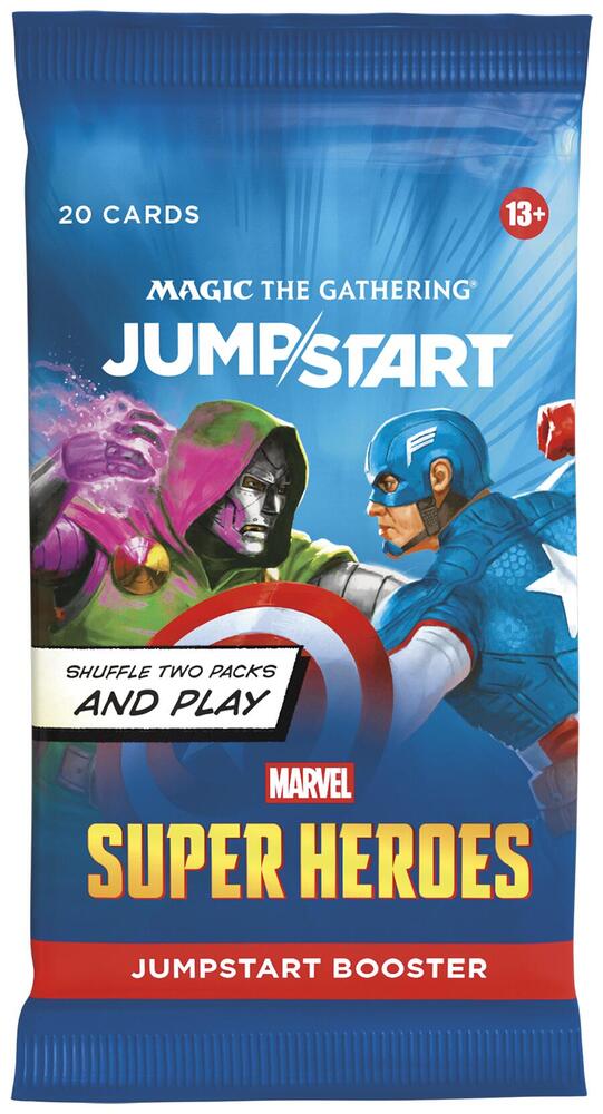Marvel Super Heroes Jumpstart Booster Pack - Magic: The Gathering - Universes Beyond