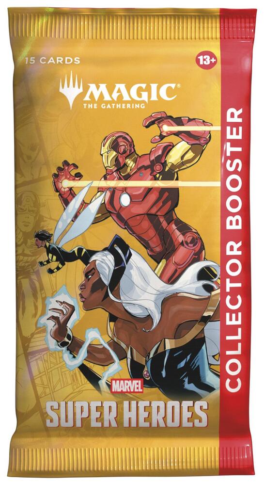 Marvel Super Heroes Collector Booster Pack - Magic: The Gathering - Universes Beyond