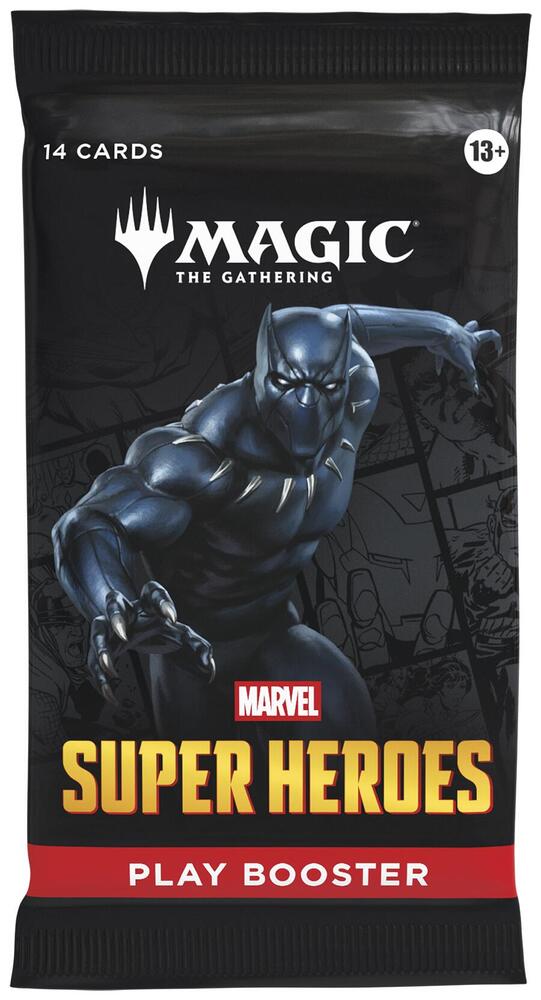 marvel mtg booster box Magic The Gathering Super Heroes Play Pack Variant:Not Signed party-time launched in 2026 Metro | Pokemon Cards