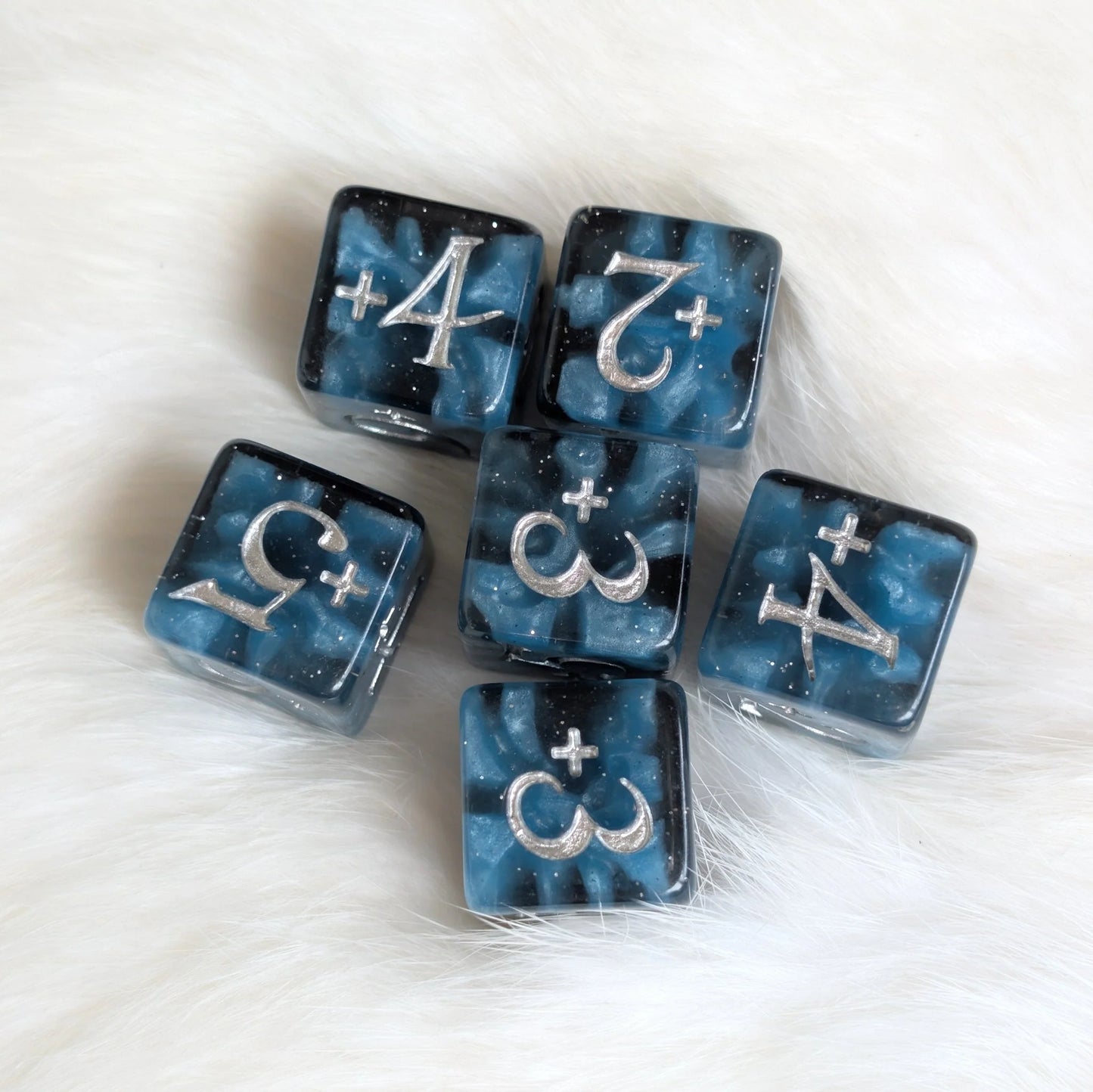 Mystic Mind - 6D6 Positive Counter Dice Set