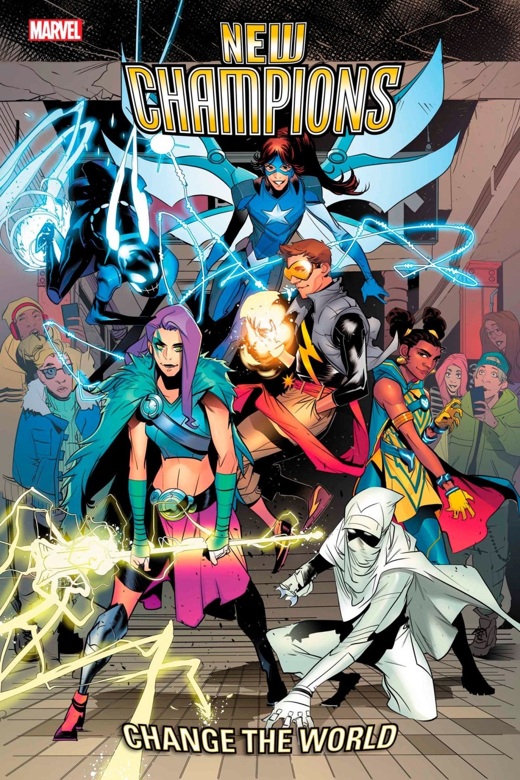 New Champions #1 Federico Vicentini Homage Variant - The Fourth Place