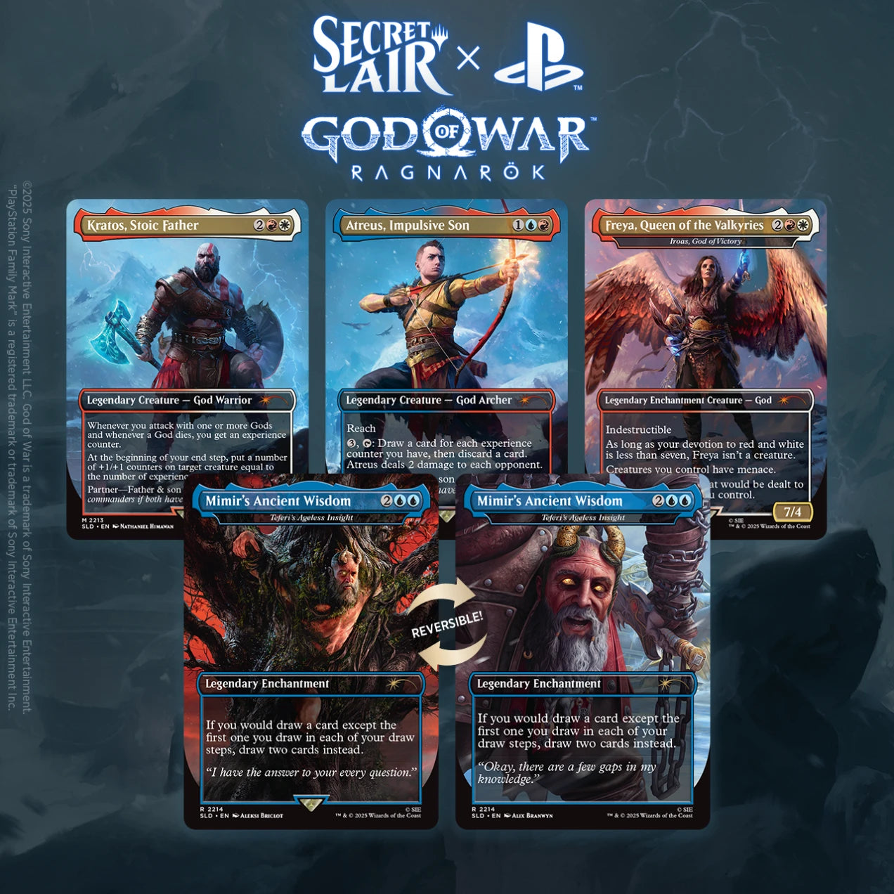 Secret Lair x God of War: Norse (Non-Foil) Secret Lair x God of War: Norse (Non-Foil)