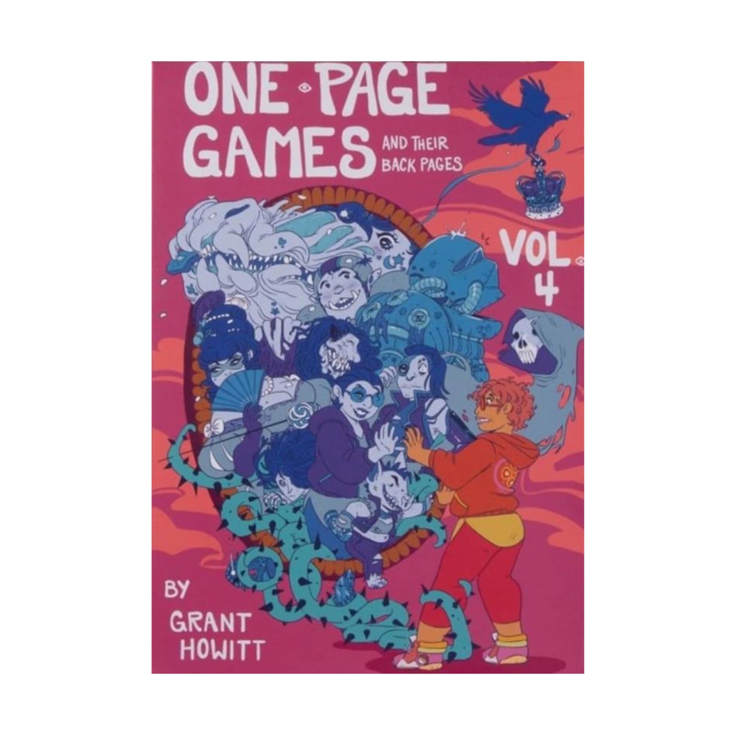 One-Page Games (and their back pages) Vol. 4 (Hardcover)