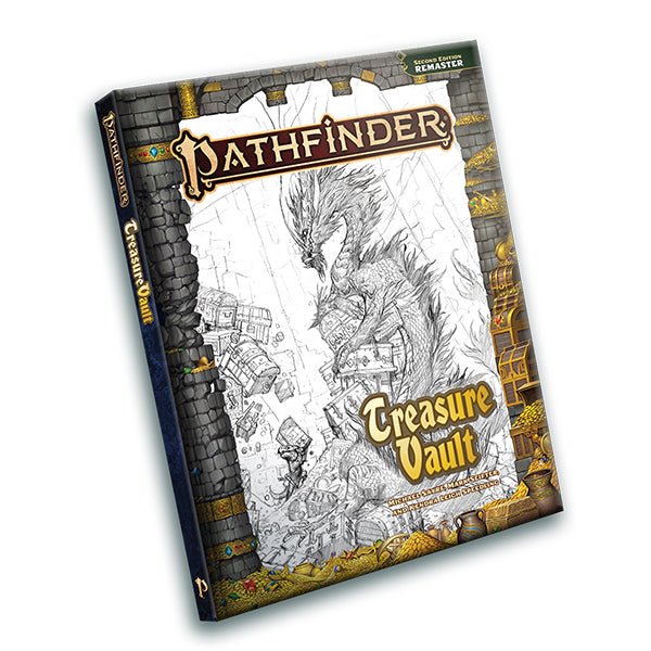 Pathfinder 2e: Treasure Vault (Remastered), Sketch Cover Edition - The Fourth Place