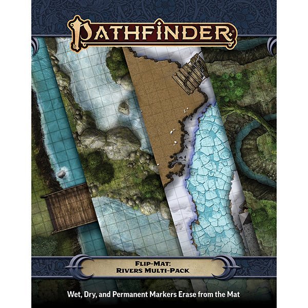 Pathfinder RPG: Flip - Mat - Rivers Multi - Pack - The Fourth Place
