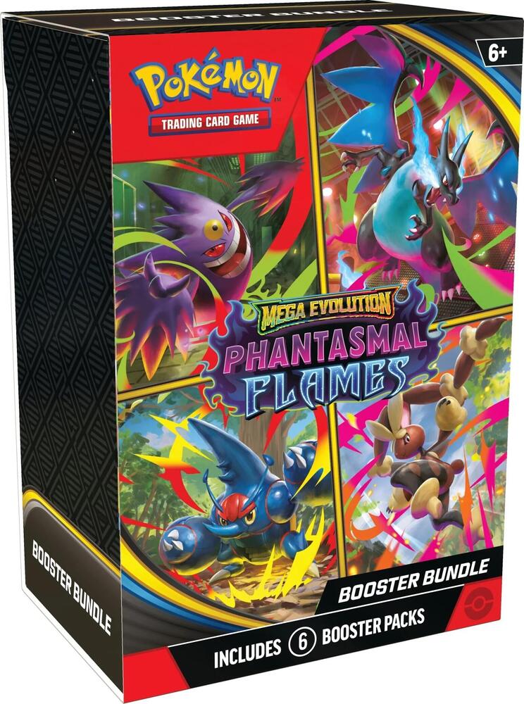 Phantasmal Flames Booster Bundle - Pokémon TCG - The Fourth Place