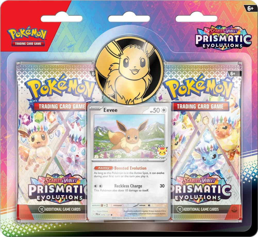 Pokemon Prismatic Evolutions 2 - Booster Pack Blister - The Fourth Place