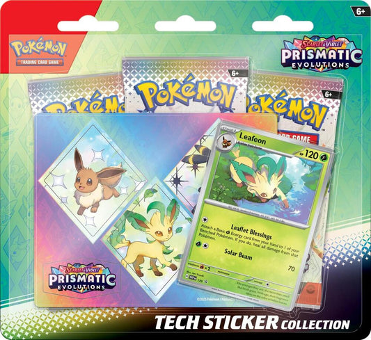 Pokemon Scarlet & Violet: Prismatic Evolutions Tech Sticker Collection - The Fourth Place