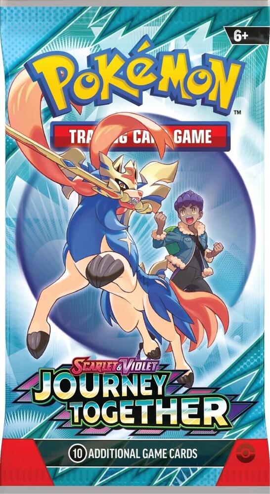 Pokemon TCG: Scarlet & Violet - Journey Together Booster Pack - The Fourth Place