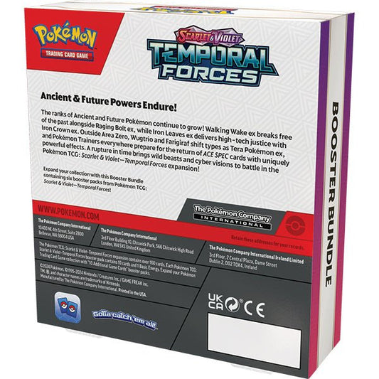 Pokemon TCG: S&V Temporal Forces - Booster Bundle (SV05) - The Fourth Place