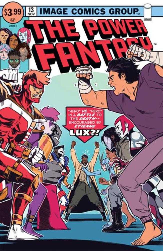 Power Fantasy 13 Cover C Caspar Wijngaard Youngblood Team Up Variant (Mature) - The Fourth Place