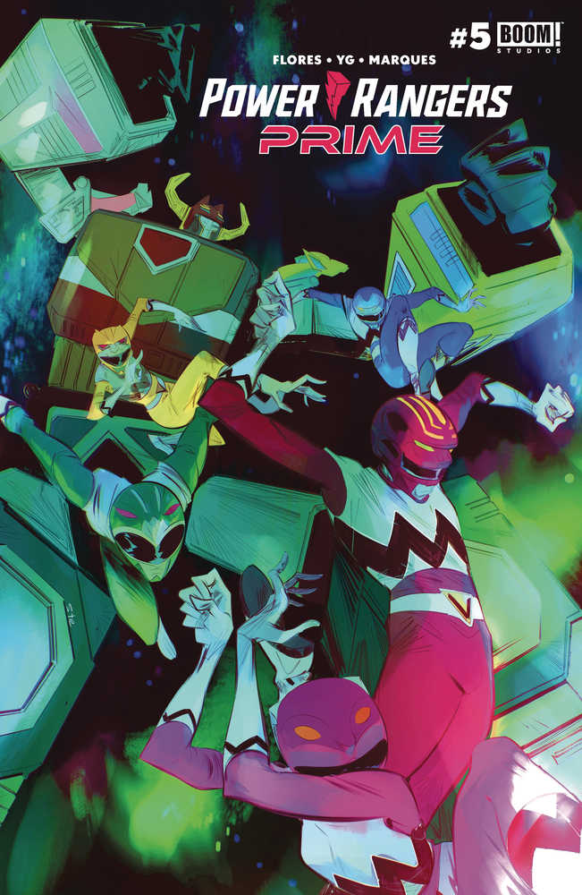 Power Rangers Prime 5 Cover B Simeone - The Fourth Place
