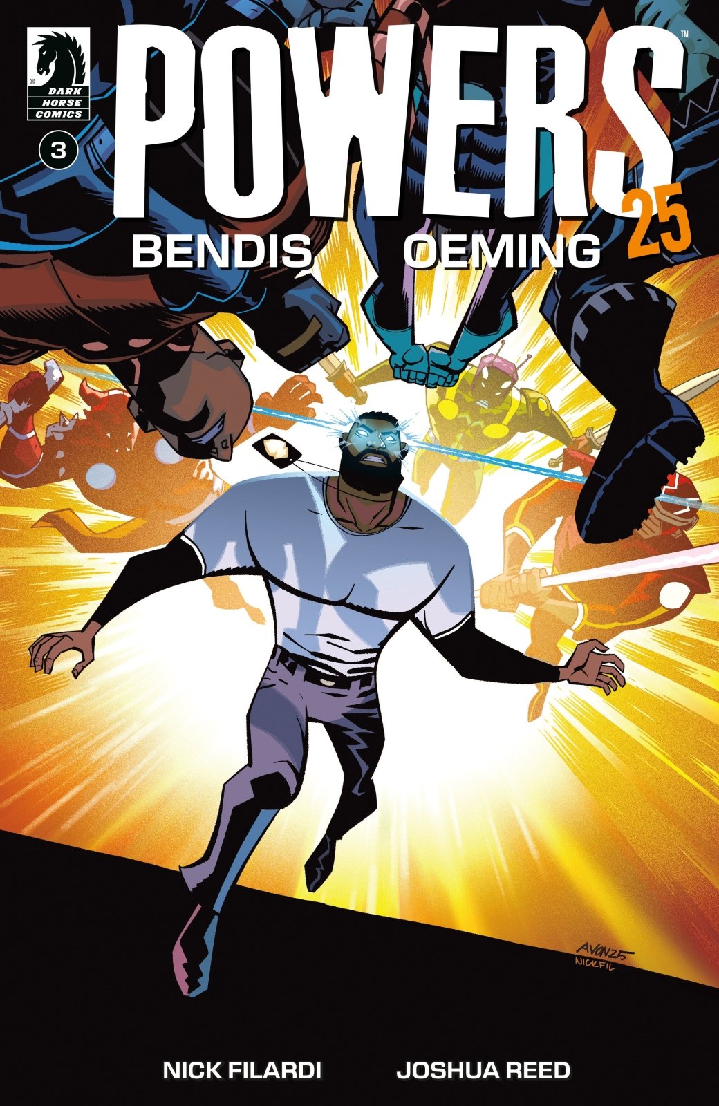 Powers 25 3 (Cover A) (Michael Avon Oeming) - The Fourth Place