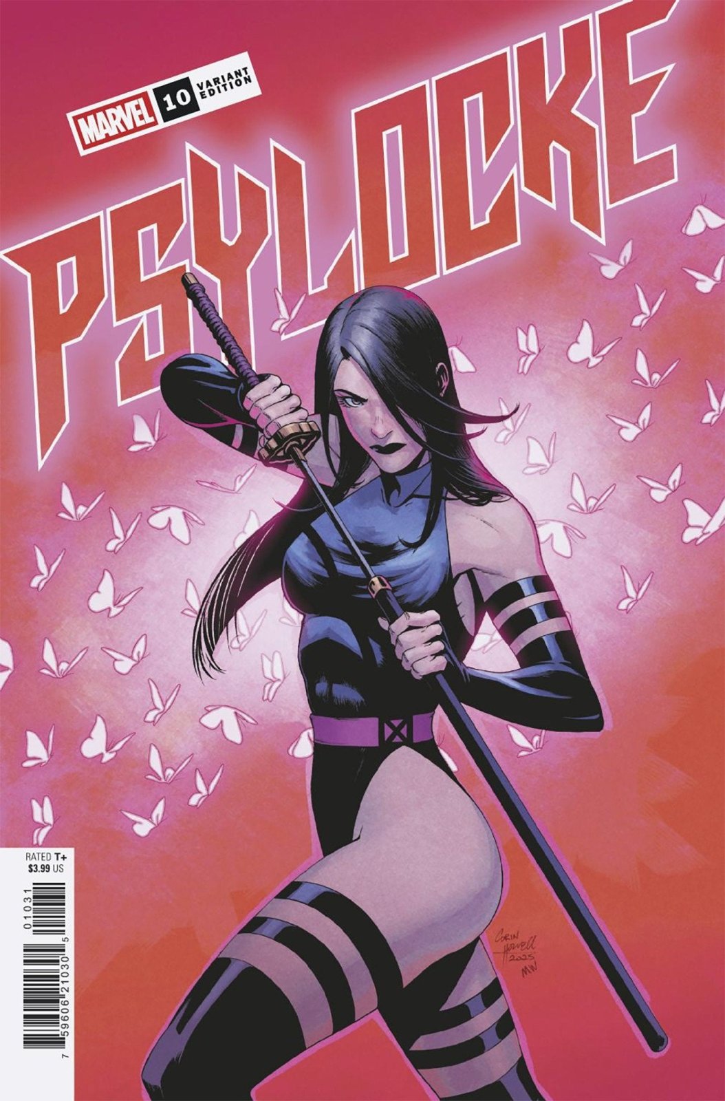 Psylocke 10 Corin Howell Variant - The Fourth Place