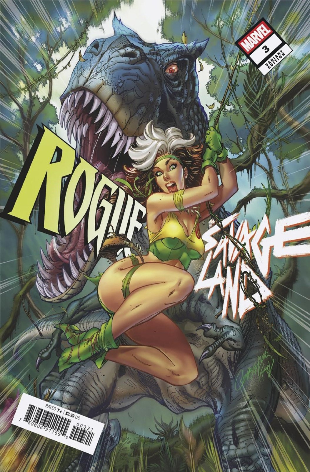 Rogue: The Savage Land 3 J. Scott Campbell Variant - The Fourth Place