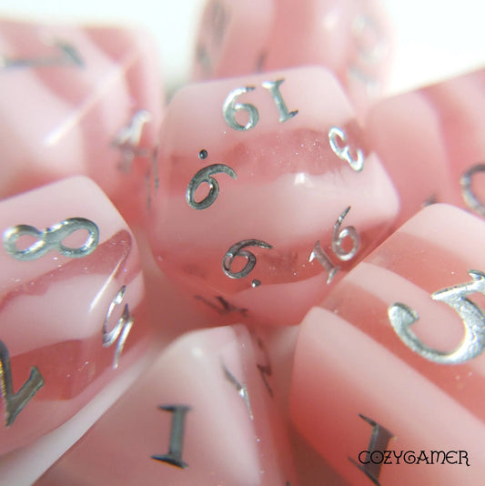 Rose Candies - 7-Dice Set